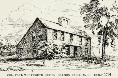 illustration of the colonel paul wentworth house