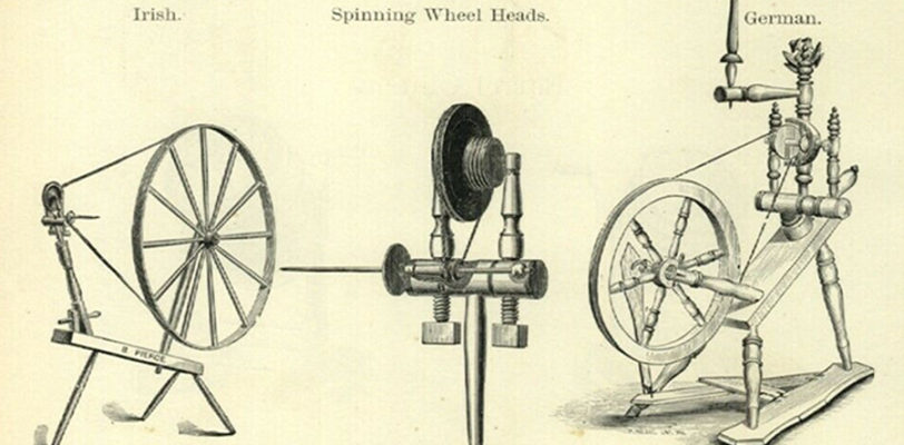 catalog image of spinning wheels