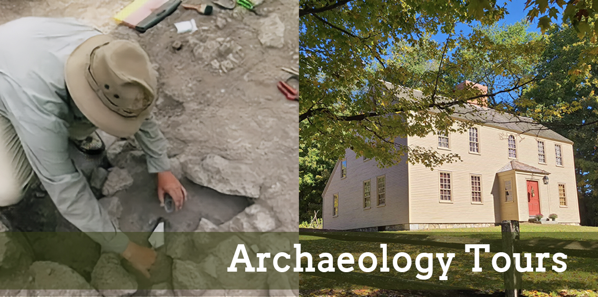 Guided archaeology tours at the Wentworth House