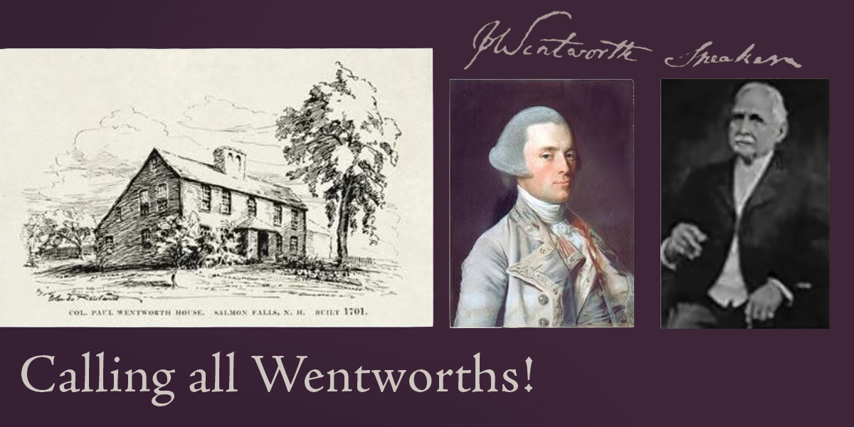 Wentworth Day at the Colonel Paul Wentworth House